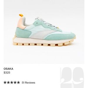 NWT Size 10 Oncept Osaka Trainer Glacier Green